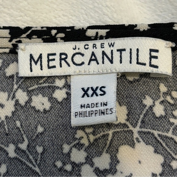 J Crew Mercantile Faux Wrap V-Neck Dress Size XXS - Picture 6 of 13